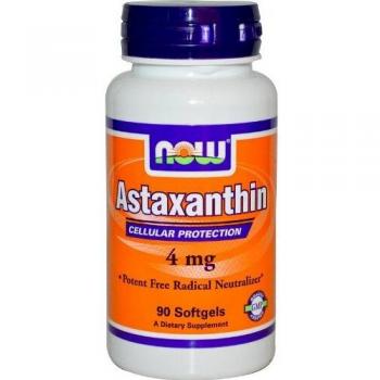 Astaxanthin, 4 mg, 90 Softgels - Now Foods - UK Seller