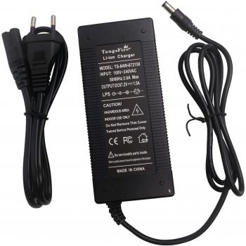 TangsFire Cargador de batería de 67.2V 1.5A Ebike para 60V 16S 57.6V 59.2V 64V batería de Iones de Litio DC5.5 * 2.1MM Conector