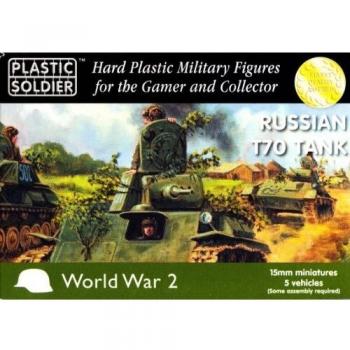 15mm WW2 Russian T70 Tank