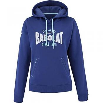 Sudadera Babolat Hood Sweat Mujer - Sudadera con capucha, diseño femenino, fabricada en material transpirable y cómodo, ideal para actividades deportivas y uso diario
