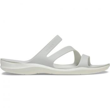 Crocs Women's Swiftwater Casual Sandals - White/Gray - Size 36-37