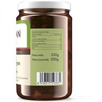 Oliva Negra Ecológica marca Bionsan (200 gramos)