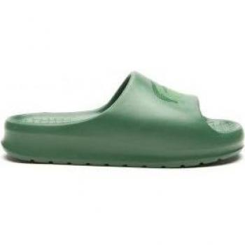 Chanclas Lacoste Serve Slide 2.0 verde para Hombre - Composición 100% EVA