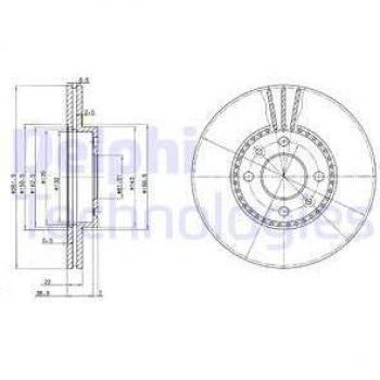 Disco de freno DELPHI BG2693, tipo: disco de freno, características: alta calidad, diseño optimizado para una mejor disipación del calor, resistencia a la corrosión, ajuste perfecto para vehículos específicos
