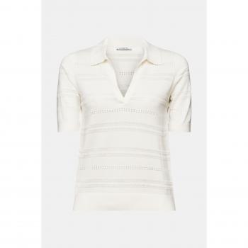 Polo de mujer Esprit Collection - Punto calados algodón