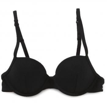 Skiny - Sujetador para niña, talla 75A - talla alemana, color Negro 7662