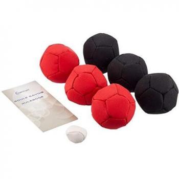 Sunsport Soft Petanque - Petanca, Color Negro / Rojo