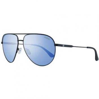 Guess GF5083 Men's Sunglasses - Black Blue Mirrored, One Size