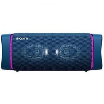 Sony SRS-XB33 - Altavoz Bluetooth Potente, con Luces, Extra Bass, Resistente al Agua, Polvo, óxido, Golpes y Larga duración de batería de hasta 24h