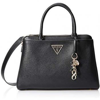 Guess Maddy Girlfriend Satchel, Bolso de mano. para Mujer, Blanco