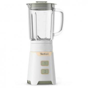 Mini Blender Tefal 400W con Bol de Vidrio 0.7L y Lamas Powelix Desmontables
