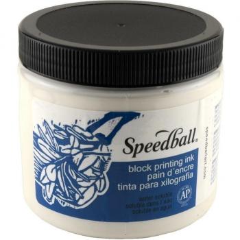 Speedball Agua Bloque Prtg tinta 473Cc Plat Whit