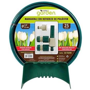 LITTLE GARDEN BY01090260304 - Manguera, 25 m, Color Verde