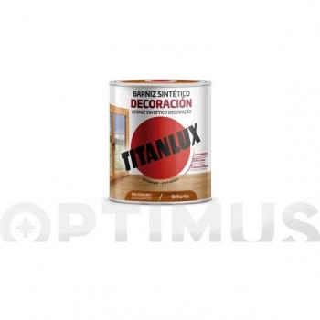 Barniz Sintético Brillante Palisandro 250ml Titanlux
