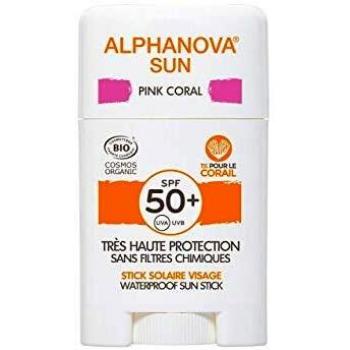 Sunblock SPF 50 - Organic and Vegan Sensitive skin, beach and water activities friendly Fun color - Help protect the ocean