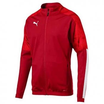PUMA Cup Training Jacket Chili Pepper Re Chaqueta, Hombre, Rojo, M