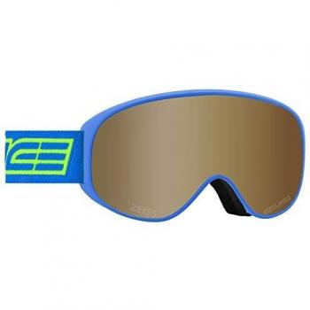 Salice 101TECH - Máscara de esquí SR Azul con Lente Tech S2-S4 Unisex para Adulto Descripción de la Montura: Azul, única