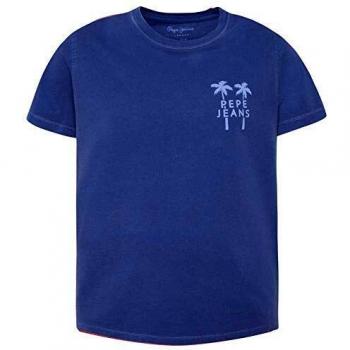 Pepe Jeans Camiseta Alen Azul Niño 10 Azul