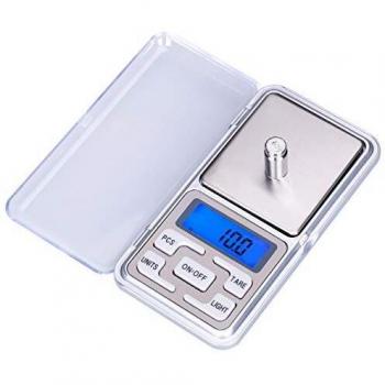 LUPO Balanza de Bolsillo Digital 500g x 0,1g para Joyería Oro y Plata