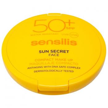 Sensilis Sun Secret SPF50+ Maquillaje Compacto Antiedad Bronze - 10gr