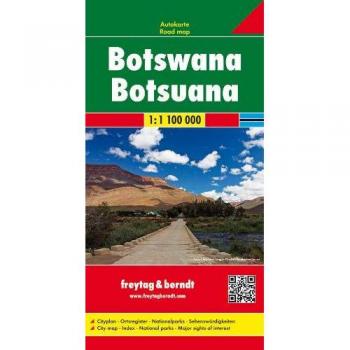 Botswana 1:1.100.000: Wegenkaart 1:1 000 000: 178