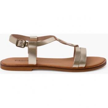 Sandalias de Verano con Tira Central y Detalle de Trenza Pisamonas