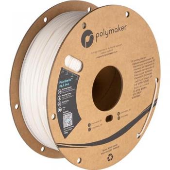 Filamento PLA+ Polymaker PolySonic Pro Blanco, 1.75 mm / 1000 g