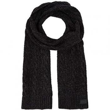Superdry Jacob Scarf Bufanda, Negro