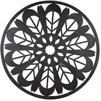 SIGRIS Signes Grimalt by Decoración de Pared | Cuadro Mandalas Pared - 80 cm x 1,5 cm x 80 cm, Metal