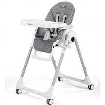 Peg Perego Prima Pappa Follow Me High Chair Gray