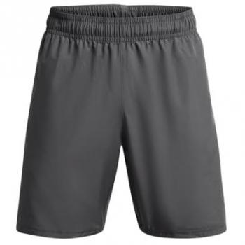 Pantalón corto deportivo Under Armour Launch 7 2-in-1 gris oscuro para hombre, transpirables y cómodos
