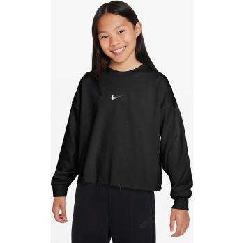 Nike Girls' Dance Fleece Crew Sweatshirt Junior