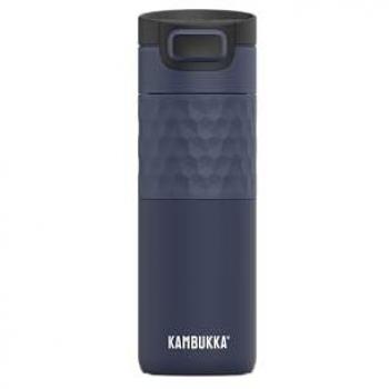 Kambukka Botella Termo Etna Grip 500ml Denim Blue / Acero Inoxidable / Antigoteo / Antiderrame