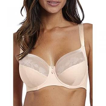 Fantasie Illusion Side Support Full Coverage Underwire Bra - Beige, Size 38F