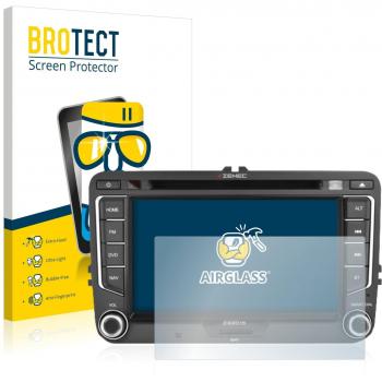 BROTECT Protector Pantalla Cristal Compatible con Zenec E>Go 7 Protector Pantalla Vidrio - Dureza Extrema, Anti-Huellas, AirGlass