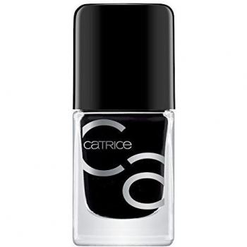 Catrice ICONAILS Nail Polish Shade 20 Black To The Routes 10.5 ml