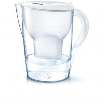 Brita Marella XL - Jarra con 2 filtros de agua 3.5 L, color blanco
