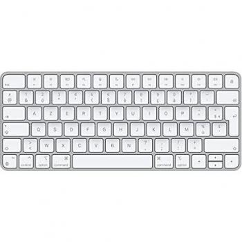Teclado Apple Magic Keyboard Bluetooth AZERTY Francés Aluminio Blanco