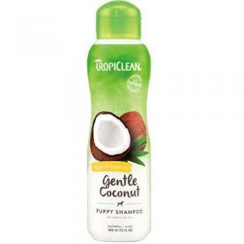 TROPICLEAN TR202474 Gentle Coconut Puppy Champú, Verde