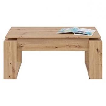 Mesa de Centro Elevable Multifuncional Nora, Roble, 105 x 55 x 45/54 cm
