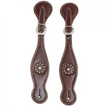 Cristal Sporenriemen chestnut oiled Talla:unitario