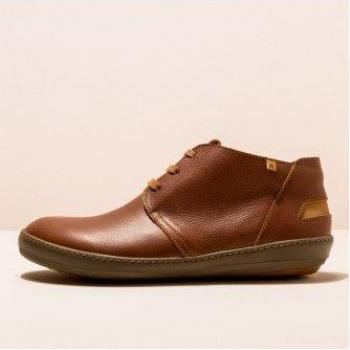 Botines El Naturalista Meteo NF98 para Hombre en Piel Color Wood