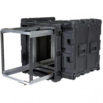 SKB 3RR-11U24-25B Rotationally Formed Rack Case, 19 x 24 x 19.25, Black