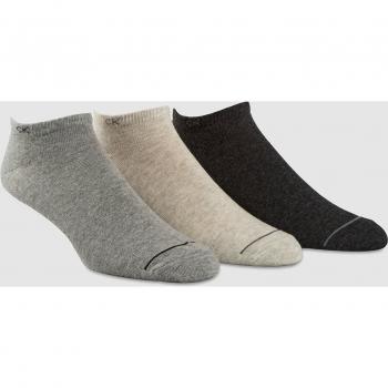 Calvin Klein - Pack de tres pares de calcetines tobilleros para hombre