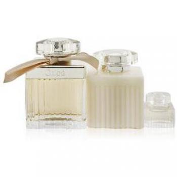 Chloé Signature Women's Gift Set: Eau de Parfum 75ml + Body Lotion 100ml + Mini EDP 5ml