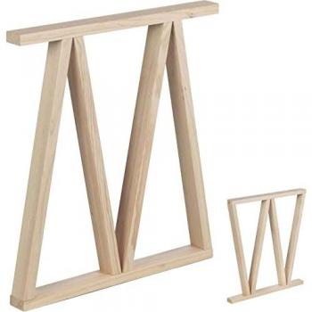 Pata de mesa modulable de pino macizo 2 posiciones 75x64x5,8cm Astigarraga
