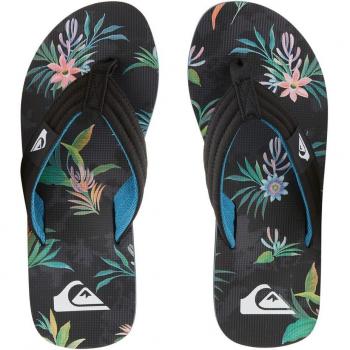 Sandalias de hombre Quiksilver Molokai Layback II gris negro - Talla 39