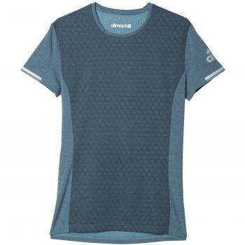 adidas SN CLMCH tee W - Camiseta para Mujer, Color Gris, Talla S