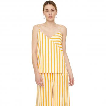 SELECTED FEMME Slfdorit Strap AOP Top B Camiseta sin Mangas, Multicolor