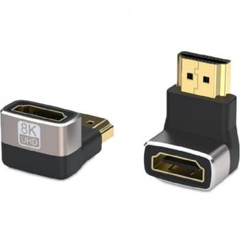 Adaptador HDMI PcCom Essential Acodado V2.1